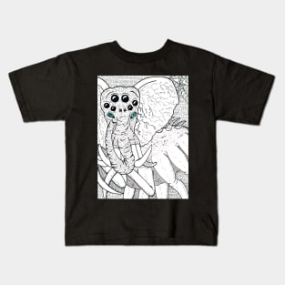 Elephant Spider Kids T-Shirt